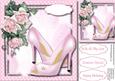 Beautiful Pink Shoes and French Roses