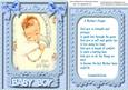Baby Boy with Verse , a Mother's Prayer