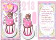 Lovely D.l 18th or 21st Birthday Pink