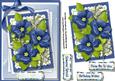 Beautiful Blue Brier Roses and Blossom .
