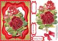 Beautiful Red Roses in a Bracket Frame