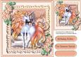 Beautiful Peach Fantasy Unicorn