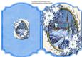 Print, Cut, and Fld Beautiful Blue Christmas