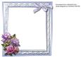 Incert , Lilac Roses on Celtic Lace