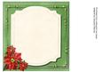 Lovely Green Christmas Incert