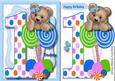 Fuzzy Bears First Birthda Wish Boy