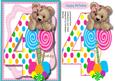 Fuzzy Bears 4tgh Birthday Wish Girl
