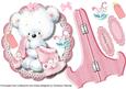 Polate and Stand, Fluffy Bear and Her Blanket