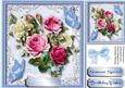Beautiful Mixed Roses and Butterfly's