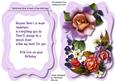 Tent Card , Beautiful Birthday Wishes 3