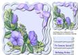 Beautiful Bracket and Lilac Flowers