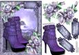 Lilac Sunset , Boots and Flowers