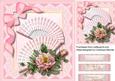 Beautiful Pink Fans and Roses