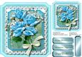Lovely Aqua Shapes Card 4