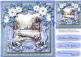 Lovely River Scene in a Lilac Frame