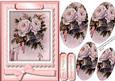 Beautiful Vintage Wedding Wishes on Lace with Bow