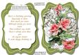 Lovely Tent Card with Kline Roses