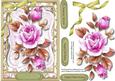 Beautiful Pink Rroses on a Bracket Frame