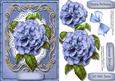 Beautiful Blue Dahalia
