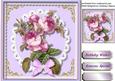 Lovey Lilac Roses on Lace 1