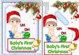 Lovely Baby Boys First Christmas
