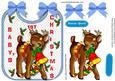 Baby Boys 1st Christmas Bib