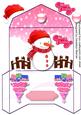 Lovely Pink Christmas Money Wallet 2