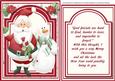 Santa and the Snowman , with Verse
