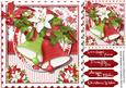 Lovely Christmas Bells in a Postage Frame 
