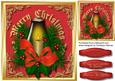 Beautiful Red Christmas Candle ,1