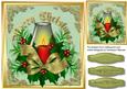Lovely Christmas Candle ,green 2