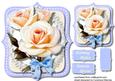 Stunning Cream Rose on Astitched Mat