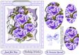 Lovely Lilac Roses in a Kadaire Frame , Pyramid 