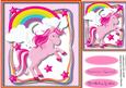 Lovely Pink Magical Unicorn 