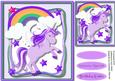 Lovely Magical Lilac Unicorn 