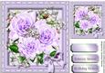 Lovely Lilac Roses and Baby's Breath