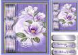 Lovely Liac Magnolias and Ribbon Bow 