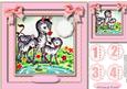 Zebra's Birthday Wishes Pink
