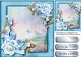 Lovely Blue Roses and Meadows