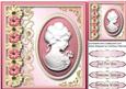 Lovely Pink Cameo and Pearls