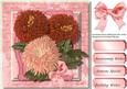 Lovely Chrysanthamums on Script Frame