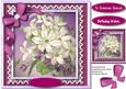 Violet's and Blossom on Cut Out Lace 