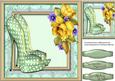Lovely Polka Dot Shoes and Yellow Roses