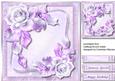 Beautiful Lilac Roseson a Bracket Frame 