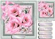 Stunning Pink Blosssom in a Silver Frame
