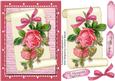 Beautiful Salmon Pink Rose Ona Scoll