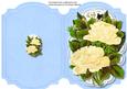 Print, Cut and Fold, Lovely Cream Roses