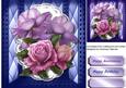 Lovely Beeloop Roses on Scalloped Lace 