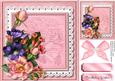 Lovely Summer Roses on a Script Mat 