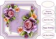 8x8 , Lilac Roses and Fruits